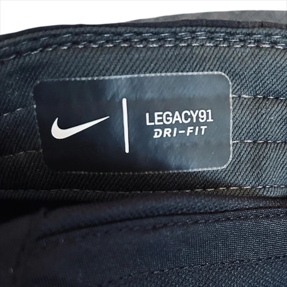 Nike Legacy91 Golf‎ Cap ACHIEVE Black Dri-Fit Tech SV3 Adjustable Dad Hat Unisex